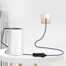 2X USB C PD 45W 15V / 3A Tipo C Macho A Encendedor de Cigarrillos Hembra Convertidor Cable Adaptador