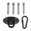 2X Ceiling Hook Hanging Chair,400KG Ceiling Hook,360  Rotatable Bracket,Swing Hook  for Ceiling,Hammock,Punching Bag 4