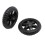 Gummi-Hot-Wheel-Reisegepäckwagen – Schwarz (8 Stück) 2
