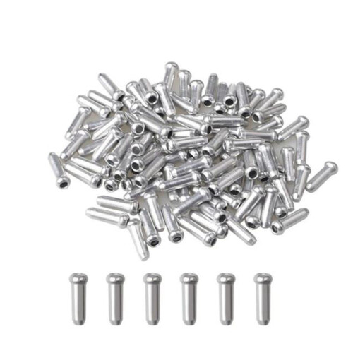450Pcs Cable End Brake Cable Cap, Aluminum Mountain Bicycle Brake Cable Cap End Tips Crimp 1