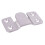 Furniture Sectional Interlock Style Sofa Connector 40pcs Silver Tone 1