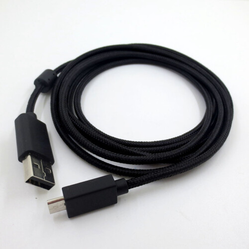 2X 2M USB Headphone Cable Audio Cable for  G633 G633S Headset 2
