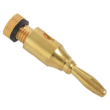 8Pcs 4 x 4mm Banana Plugs for Speaker Cable Connections / Gold Plated