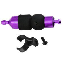 3X Brandstoffilter Nitro Motoronderdelen Brandstoftank Onderdelen voor 1/8 1/10 RC Modelauto HSP Redcat Himoto HPI, Paars