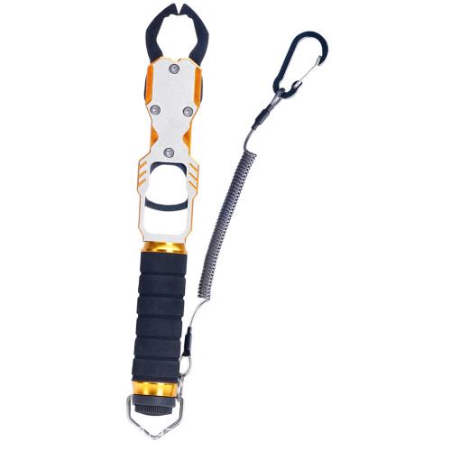 Fishing Gripper Mouth Grabber Fish Controller Fish Lip-Orange