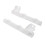 2X Front Right & Left Bumper Bracket for  Lancer Except EVO 2008-2017 6400F549 6400F550 2