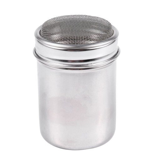 6X Silver Stainless Steel Mesh Tube Type Dusters Dusting Salt Shaker Spice Jar 1