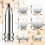 Engraving Tip Etching Tool Engraving Tool with 6 Pcs Assorted Metal Stamping Blanks Compatible with Explore, Air, Air 2 2