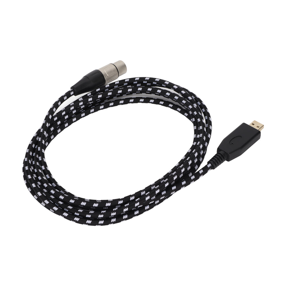 Usb Microphone Cable 3M/9.8Ft Usb To Xlr Female 3-Pin For Recording 7891390551981