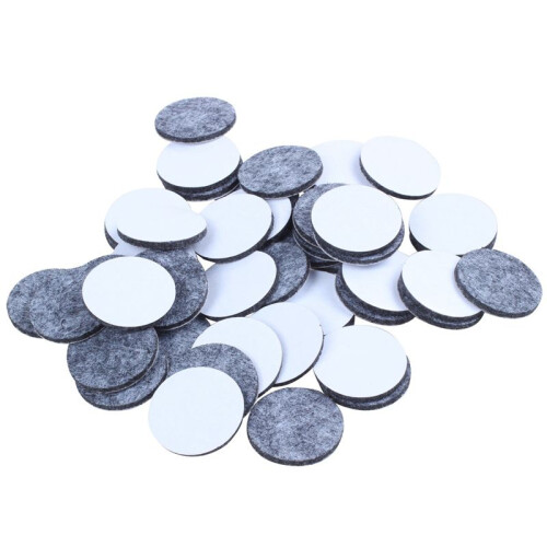 400 Pz Rotonda Forma Feltro Tabelle Ottomani Grigio 1
