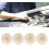 4 PCS Embroidery Floss Organizer Wooden Round  Stitch Thread Holder Needlework Thread Sorter DIY Sewing Supplies 3
