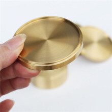 2X Brass Coaster Copper Cup Coasters Home Decor Drink Coaster for Bar Home Kitchen Coffee Tables Centerpieces