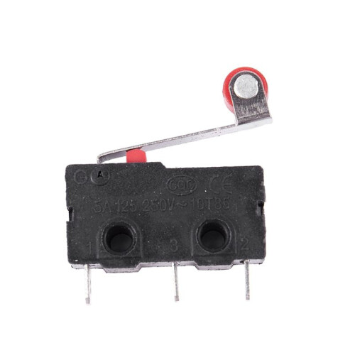 20Pcs Micro-Roller Lever Arm Open Close Limit  Kw12-3 Pcb Microswitch 1