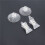 12 PCS 47mm Clear Plastic Wall Suction Cup Clip Clamp 7