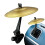 Car Dashboard Drum Cymbal Decor for Vehicle Interior Percussion, Compact Musical Accessory 1