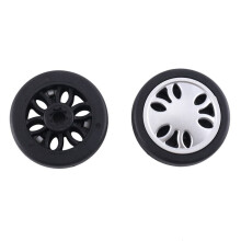 Bagagehjulbyte 50mm x 13mm Kit Universal Miljövänlig PU Bagagereparation 4 Par