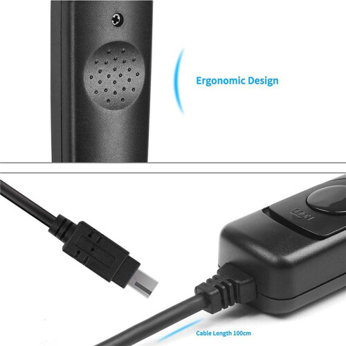 2X SHOOT MC-DC2 Remote Release for  Cord Shutter Trigger for  D90 D600 D3200 D3300 D5000 D5100 D5200 D5300 2