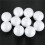 100 X Christmas Decoration Modelling  Polystyrene Foam  Sphere 10cm---White 3