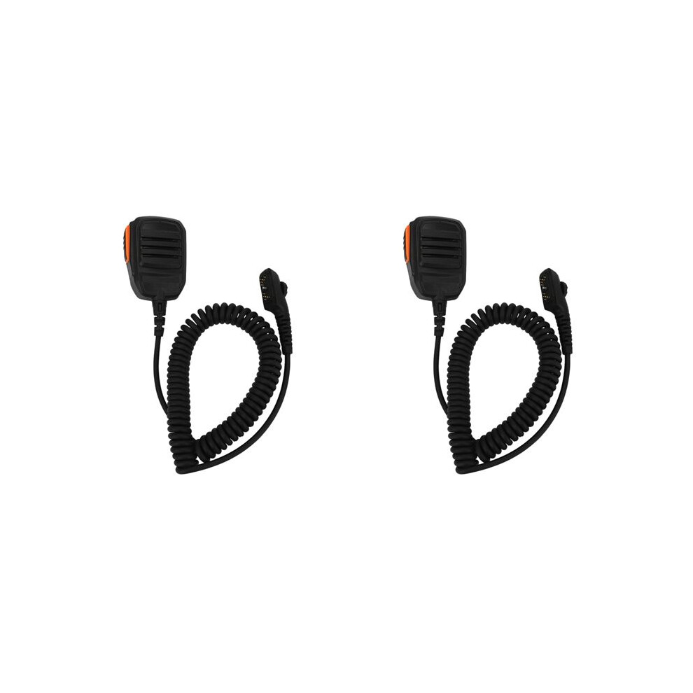 2X Cb Radio Ptt Speaker Mic For Hyt Pd700 Walkie Talkie Speaker Emergency Alarm Microphone Two Way 6033556406389