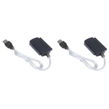 2X USB 2.03.52.5 IDE Hard Disk Drive HDD Converter Cable Adapter Black