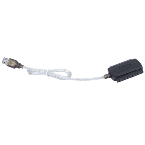 2X USB 2.03.52.5 IDE  Hard Disk Drive HDD Converter Cable Adapter Black 1
