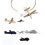 10X Crib Mobile Aeroplani e Cloud Nursery Decoration Grigio e Bianca, Blu Navy, Marrone Chiaro Culla Mobile per Bambino 2