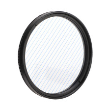 Nikon Kamera 55mm Anamorphotischer Effektfilter Blauer Streifen Optisches Glas Zubehör