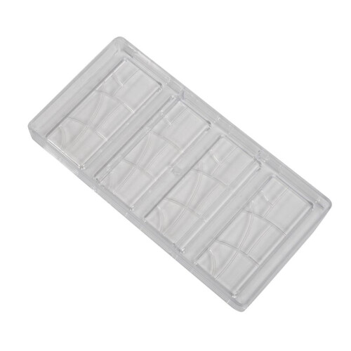 4X Candy Bar Chocolate Mold Baking Candy Stock Cake Decorating Tool Transparent