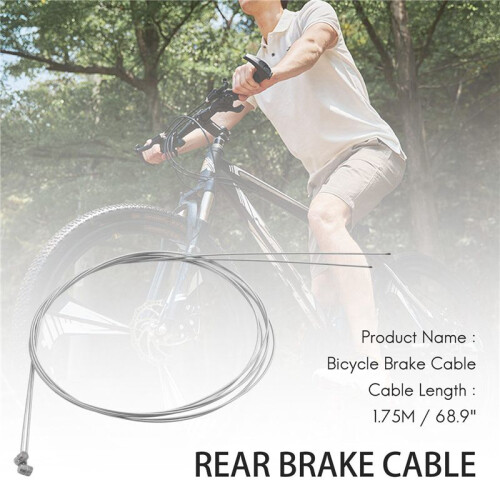 4X Front Rear Bicycle Brake Cable Wire 2 Pcs for Bicycle Bike 1