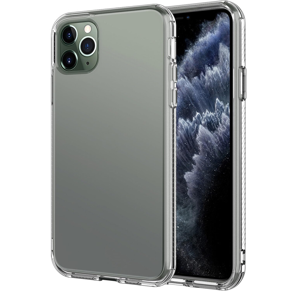 Case For Iphone 11 Pro Clear Shockproof Protective Cover, Crystal Clear NonâYellowing Slim Tpu 9092120182859