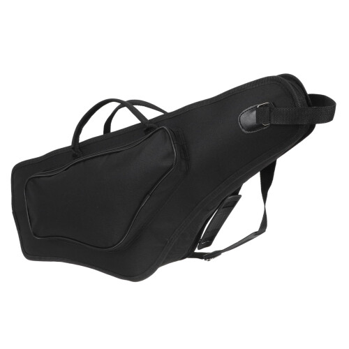 Alto Saxophone Case with Shockproof Thickened Padding and Adjustable Shoulder Strap for Concerts