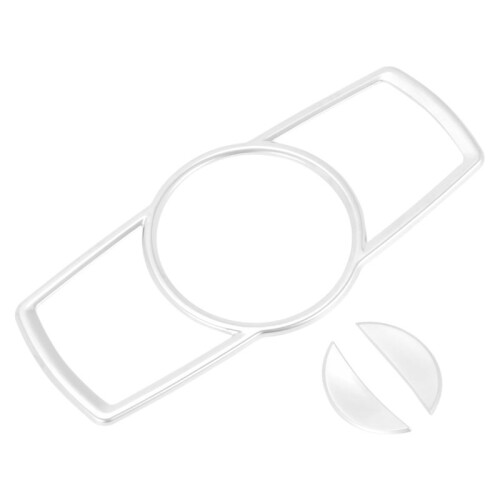 2X Car Interior Headlight  Light  Button Decor Frame Trim Sticker for  5 Series F10 2011-2014 1