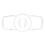 2X Car Interior Headlight  Light  Button Decor Frame Trim Sticker for  5 Series F10 2011-2014 3
