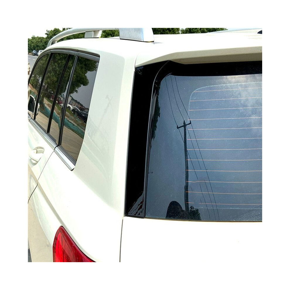 4X Rear Window Side Spoiler Wing For Glk-Class X204 Glk200 260 300 2009-2015 Black 4711779431709