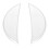 2X Car Interior Headlight  Light  Button Decor Frame Trim Sticker for  5 Series F10 2011-2014 7