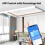 2X Tuya ZigBee  Electric Curtain Robot Timing Auto Opener Closer Light Sensor App Remote Control for Alexa A 8