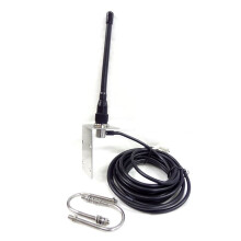 6X Antena Morska VHF 156-163 MHz Gumowa Wodoodporna Antena Masztowa z 5-Metrowym Kablem RG-58 do Łodzi Żaglowej Jachtu