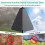 2X Anti-Rust Squirrel Baffle Foldable Hanging Squirrel Flapper Wrap Around Squirrel Proof Baffles Outdoor Garden Decor 7