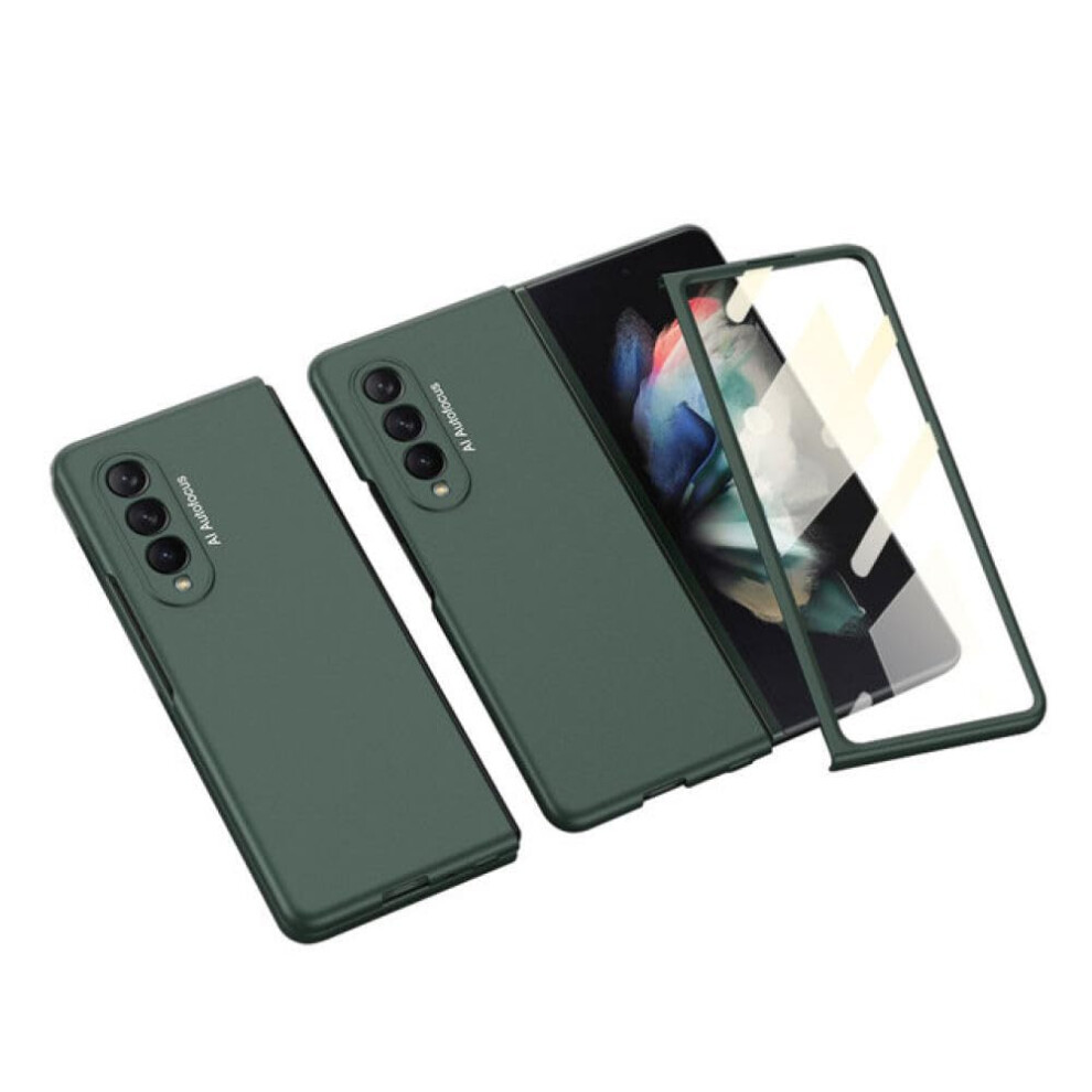 Case With Magnetic Kickstand, Full Coverage Shockproof Protection, For Samsung Galaxy Z Fold 4 Green 9330225981664