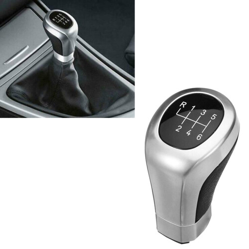 6 Speed Gear Shift Knob Lever Shifter Knob Gearstick for - 1 3 Series E81 E87 E88 E82 E90 E91 E92 E93 LCI 2006-2011 1