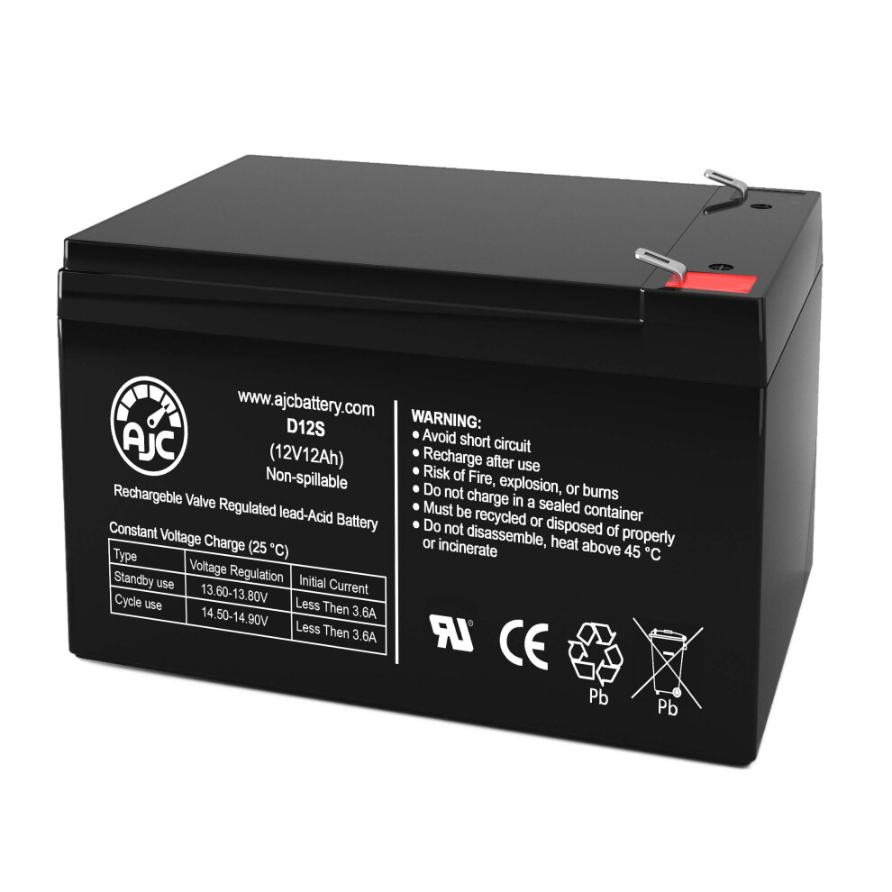 12V 12Ah Sealed Lead Acid Battery Replacement For Ups, Reliable Long Runtime Power Supply 9330225838654