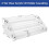 4X 3 Tier Clear Acrylic CD Holder Cascading CD Storage Rack 8