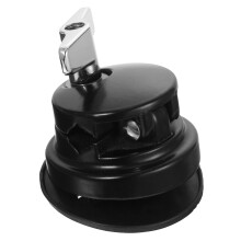 Drum Mount Bracket Floor Tom Leg Holder for Snare Drum Universal Fit Black Alloy Stand Accessory