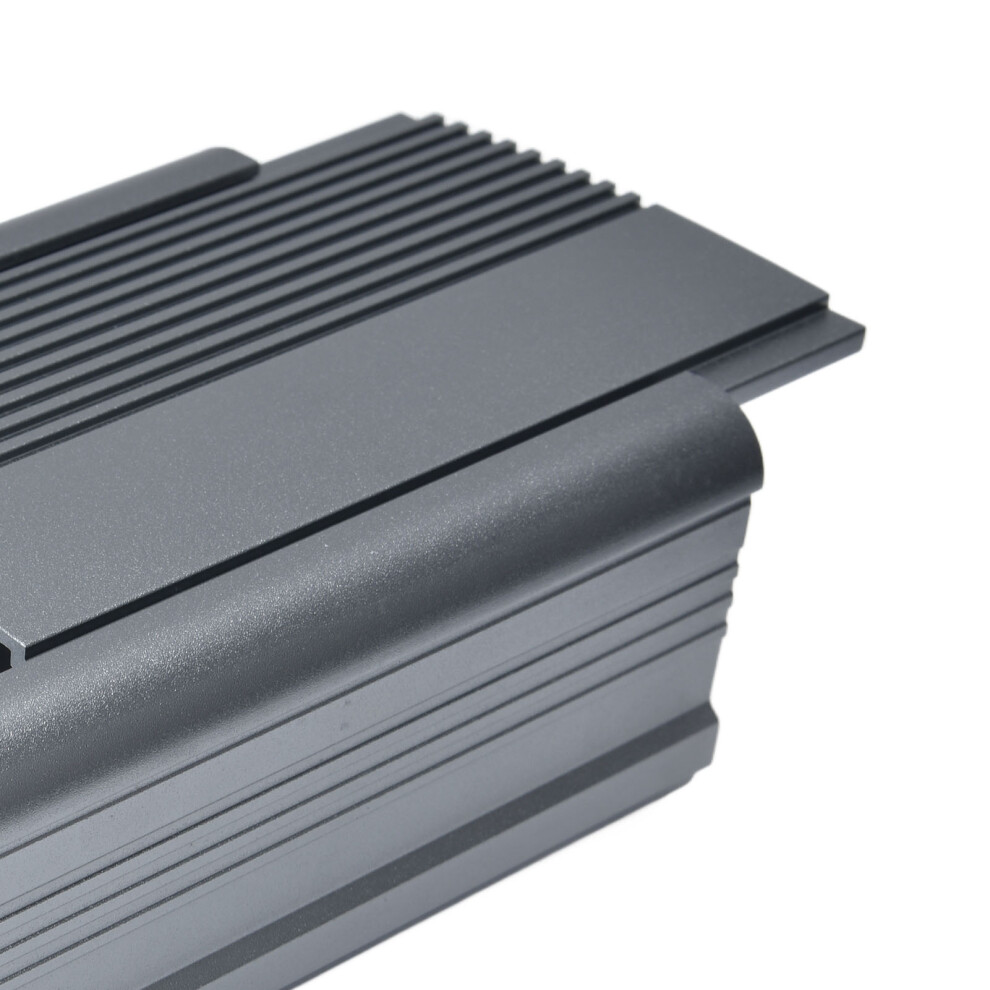 55x95x130mm Aluminium Split Enclosure Grey