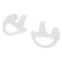 12 Pairs Transparent Silicone Soft Earbud for Walkie Talkie Covert Acoustic Tube Earpiece Small/Middle/Large J6116Z