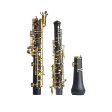 Oboe for Adult Beginners with Golden Finish B Flat Design and Durable Lightweight Body