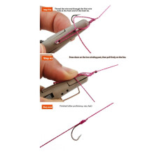 Fishing Hook Tier Tool 14cm, Fast Knot Tying, Fishhook Tyer, Advanced Fishing Tackle for Anglers