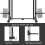 Weight Plate Holder Stand Organizer Power Rack-a pair 6