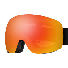 Double Layer Anti Fog Eyewears Practical Ski Goggle-Red