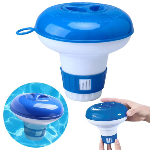 Retractable Floating Swimming Pool Chemical Floaters Chlorine 1
